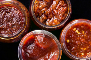 Hot Sauce, Chili Oil, & Chili Pastes