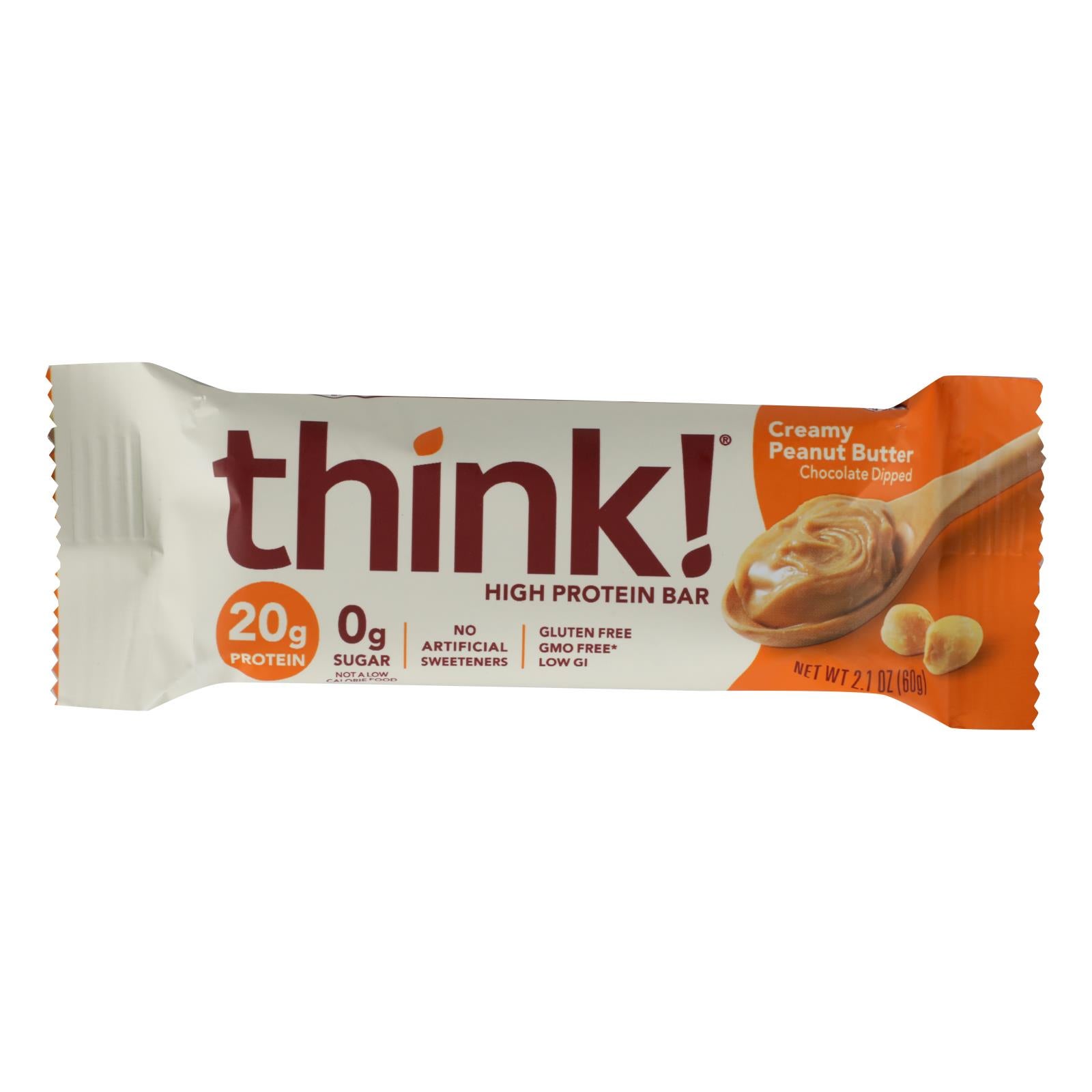 THINK 2.1OZ CREAMY PEANUT BUTTER BAR