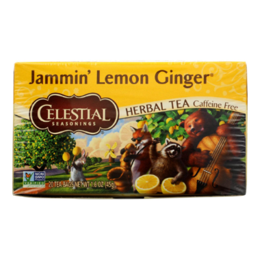 CELESTIAL SEASONINGS 20ct JAMMIN' LEMON GINGER