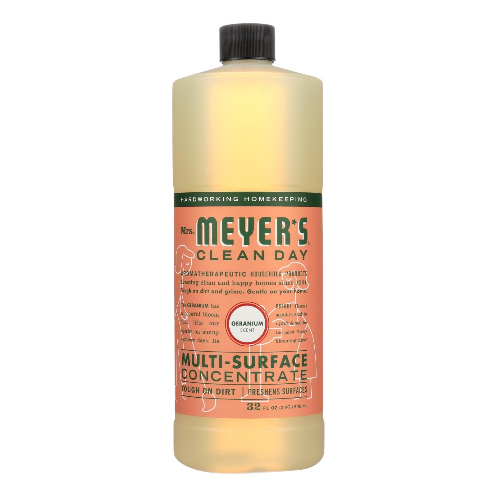 Mrs. Meyer's Clean Day 32FLOZ Multi Surface Concentrate - Geranium