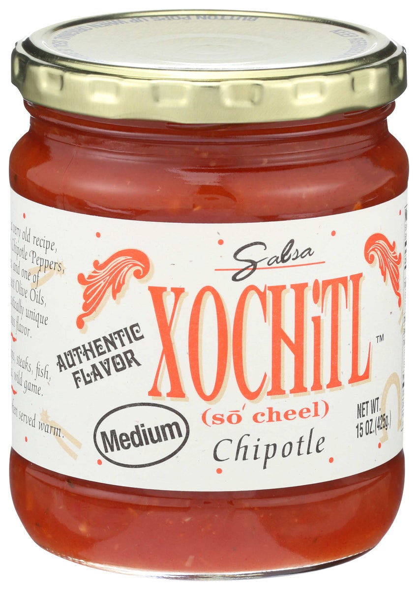 XOCHITL - 15oz CHIPOTLE SALSA, MILD
