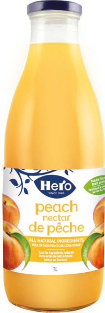 HERO 33.87oz NECTAR, PEACH