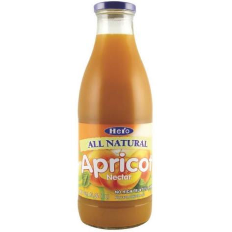 HERO 33.87oz NECTAR, APRICOT