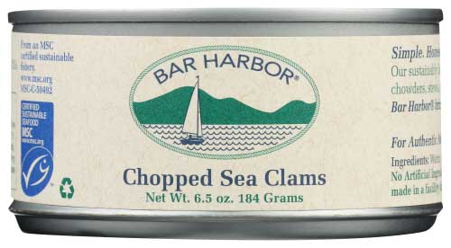 BAR HARBOR 6.5oz CHOPPED CLAMS