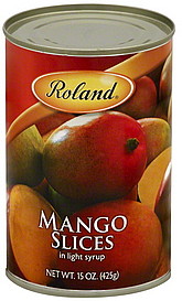 ROLAND 15oz LIGHT MANGO SLICES
