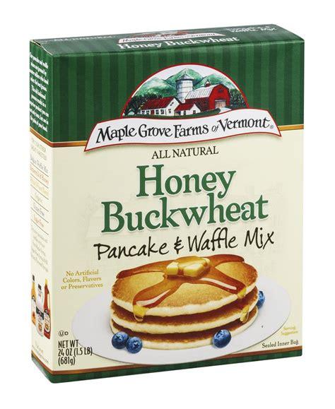 MAPLE GROVE 24oz HONEY BUCKWHEAT PANCAKE & WAFFLE MIX