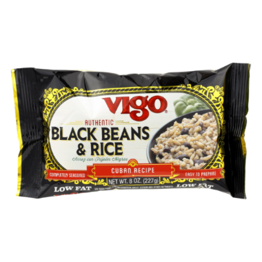 VIGO 8oz BLACK BEAN AND RICE