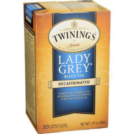 TWININGS 20ct LADY GREY DECAFFEINATED