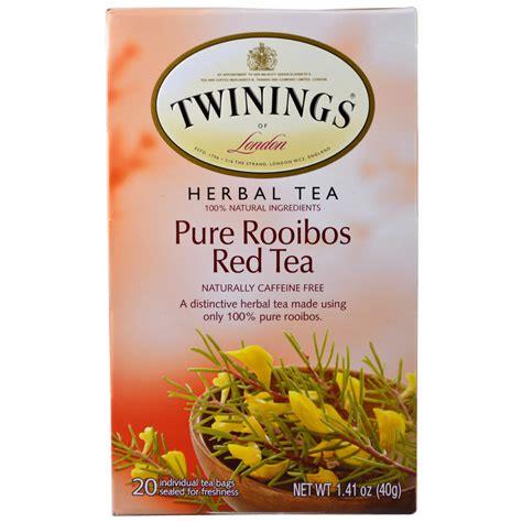 TWININGS 1.41oz PURE ROOIBOS RED HERBAL TEA