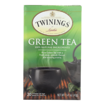 TWININGS 20ct PURE GREEN TEA