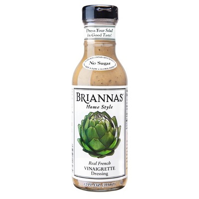 BRIANNAS 12oz DRESSING REAL FRENCH VINAIGRETTE