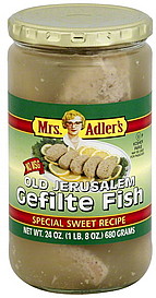 MRS ADLERS 24oz GEFILTE FISH OLD JEURSALEM
