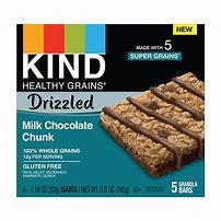 KIND 5.8oz BAR DRIZZLED MILK CHOCOLATE CHNK