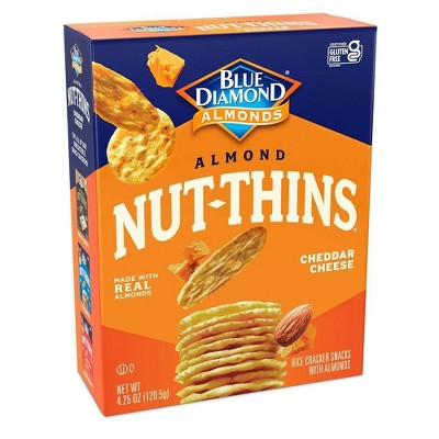 BLUE DIAMOND 4.25oz NUT THINS CHEDDAR CHEESE