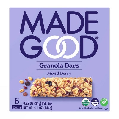 MADE GOOD 6pk MIXED BERRY GRANOLA BAR