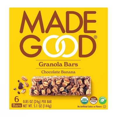 MADE GOOD 5.1oz CHOCOLATE BANANA GRANOLA BAR