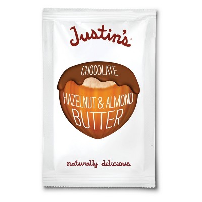 JUSTIN'S 1.15oz HAZELNUT & ALMOND BUTTER CHOCOLATE