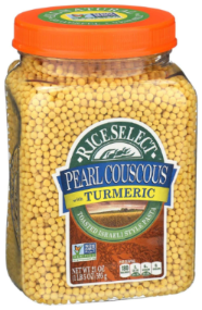 RICE SELECT 21OZ  PEARL COUSCOUS WITH TURMERIC