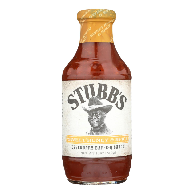 STUBB'S 18oz SWEET HONEY BBQ SAUCE