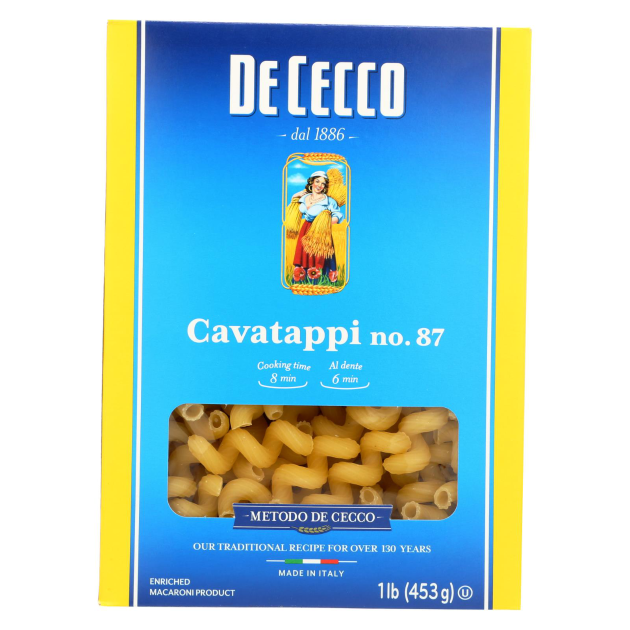 DE CECCO 16oz NO.87 CAVATAPPI