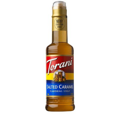 TORANI 12.7FLOZCOFFEE SYRUP SALTED CARAMEL 