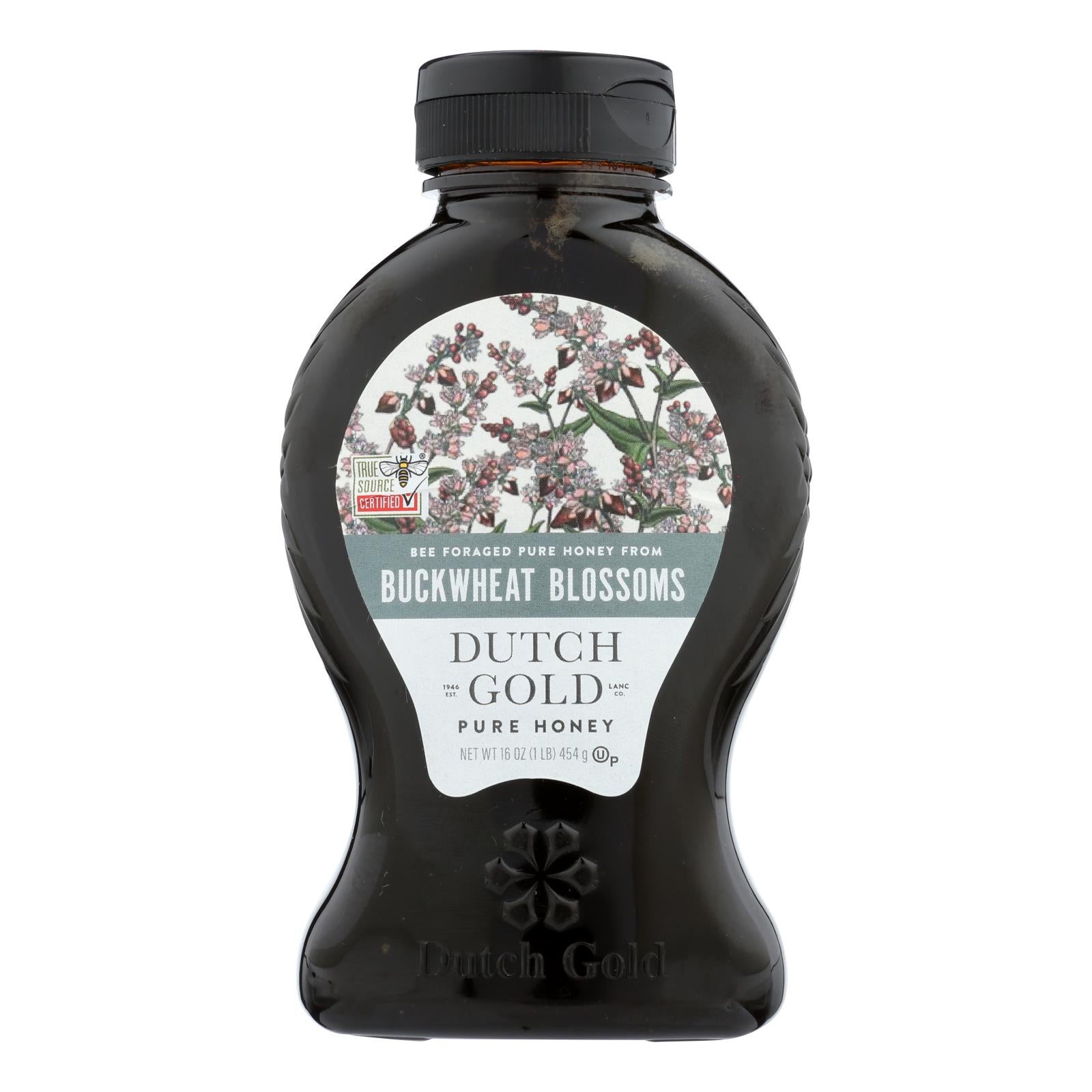 DUTCH GOLD 16oz HONEY BUCKWHEAT HONEY