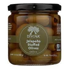 DIVINA 7.8oz OLIVES W/JALAPENO