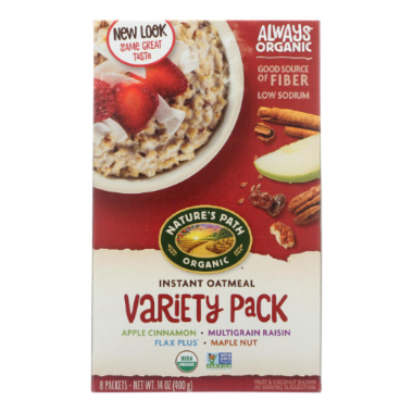 NATURE'S PATH 14oz INSTANT OATMEAL VARIETY PACK
