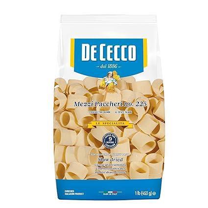 DE CECCO 16oz NO.225 MEZZI PACCHERI