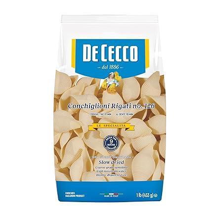 DE CECCO 16oz NO.126 CONCHIGLIONI RIGATI