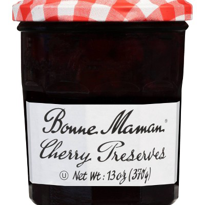 BONNE MAMAN 13oz BLACK CHERRY PRESERVES