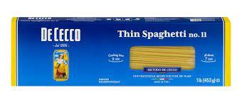 DE CECCO 16oz NO.11 THIN SPAGHETTI
