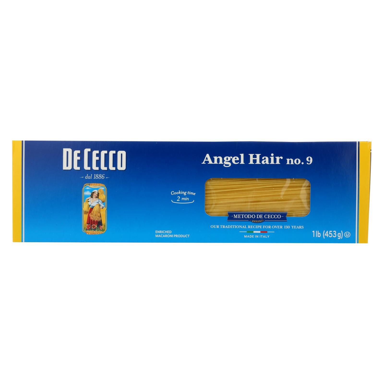 DE CECCO 16oz NO.9 ANGEL HAIR CAPELLINI