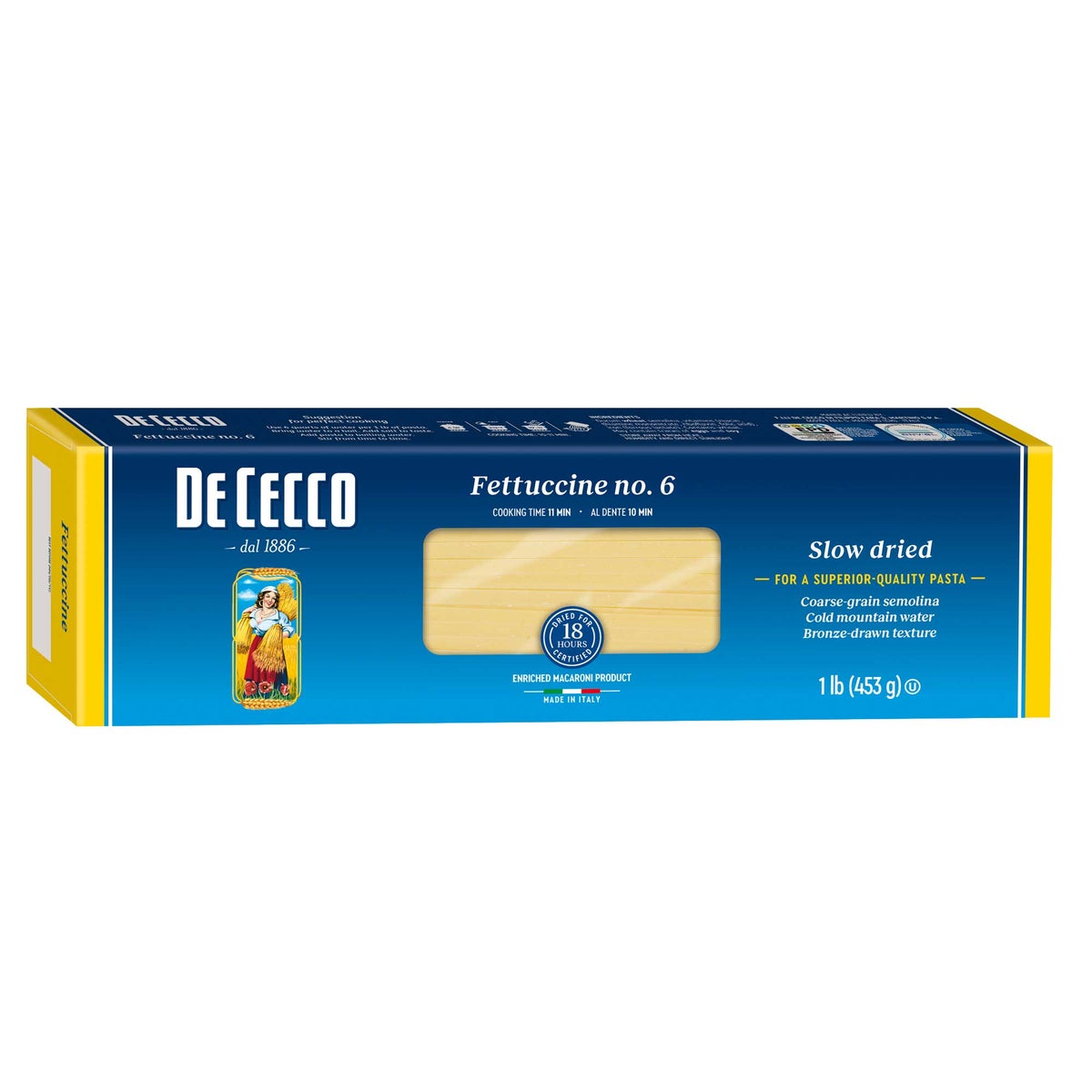 DE CECCO 16oz NO.6 FETTUCCINE