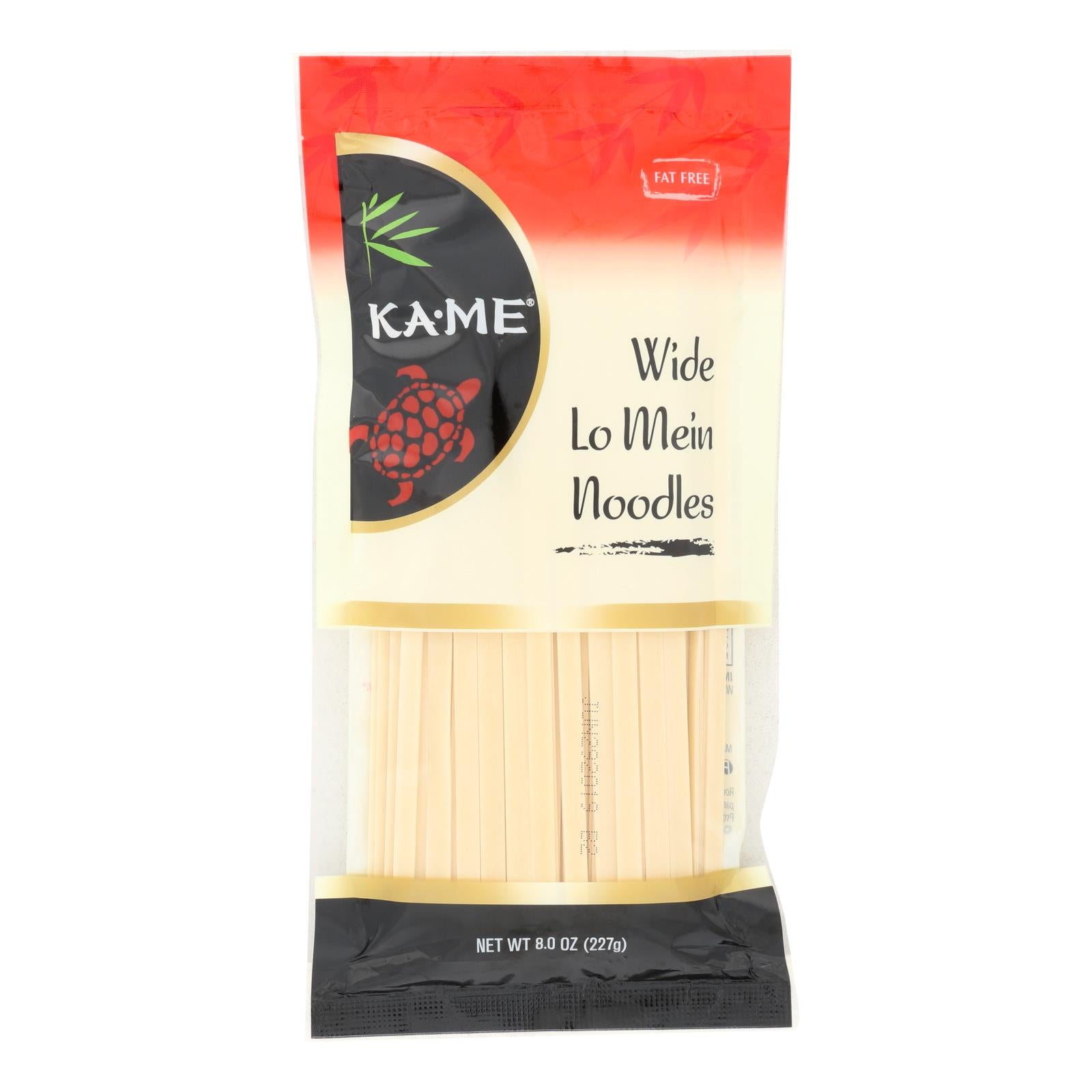KA-ME 8oz WIDE LO MEIN NOODLES