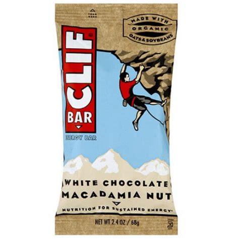 CLIF 2.4oz BAR WHITE CHOCOLATE MACADEMIA