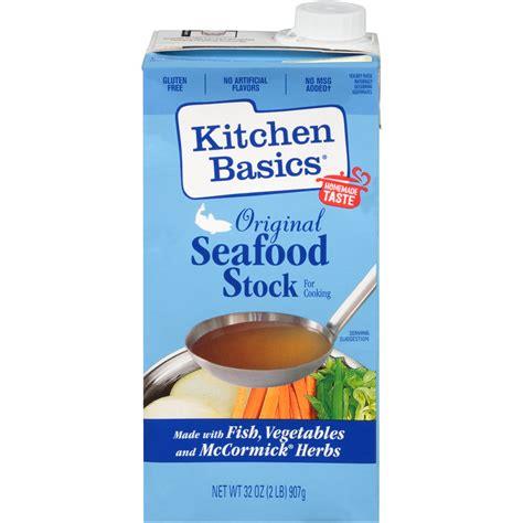 KITCHEN BASICS 32oz ORIGINAL SEAFOOD STOCK