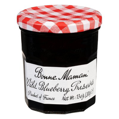 BONNE MAMAN 13oz WILD BLUEBERRY PRESERVES