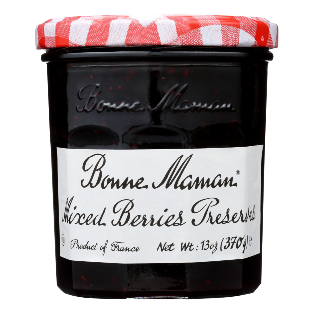 BONNE MAMAN 13oz MIXED BERRIES PRESERVES
