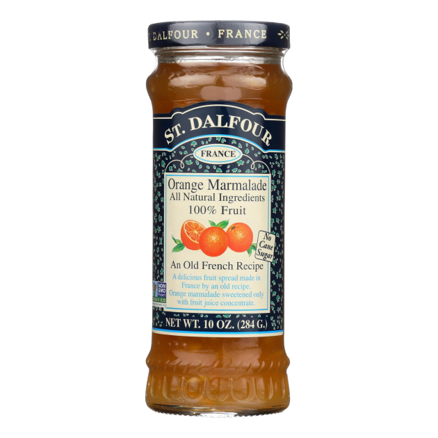 ST. DALFOUR 10oz ORANGE MARMALADE FRUIT SPREAD