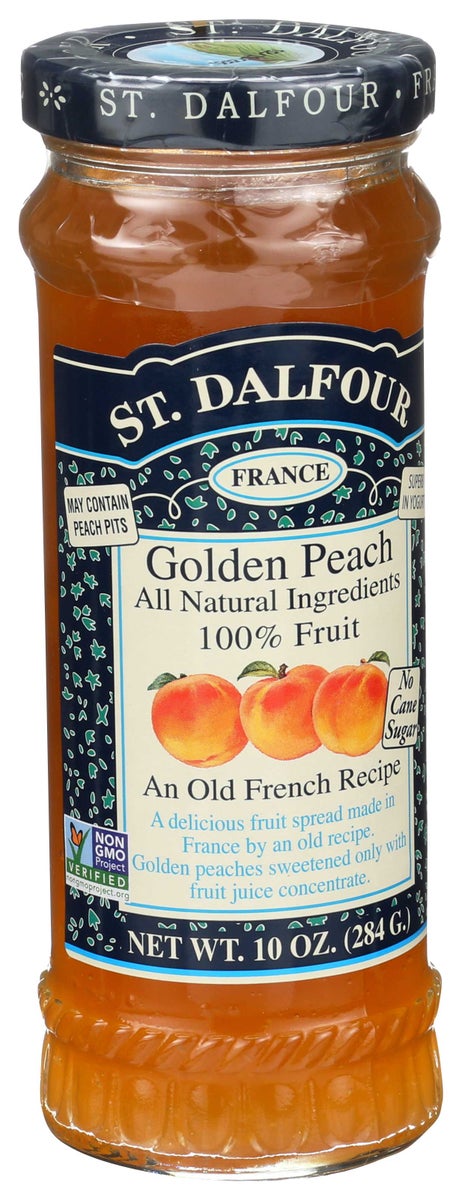 ST. DALFOUR 10oz PEACH PRESERVES