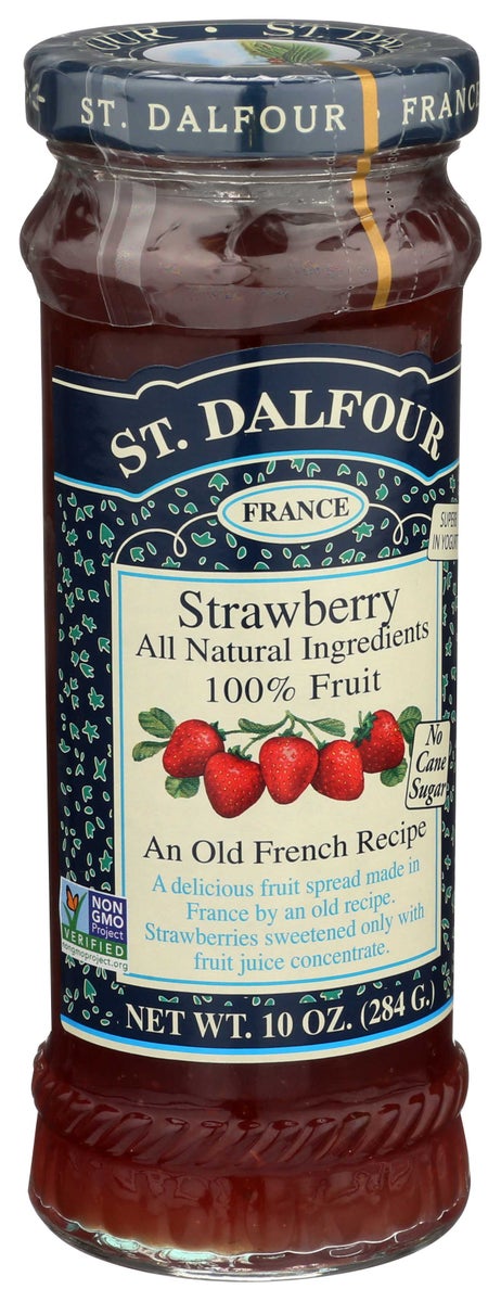 ST. DALFOUR 10oz STRAWBERRY PRESERVES