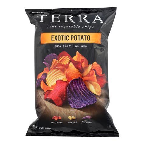 TERRA 5.5oz SEA SALT EXOTIC POTATO VEGETABLE CHIPS