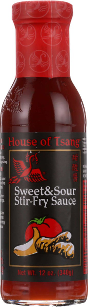 HOUSE OF TSANG 11.5oz SWEET & SOUR SAUCE 