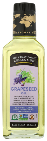INTERNATIONAL COLLECTION 8.45oz GRAPESEED OIL