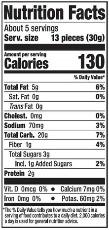LUNDBERG 5OZ ORGANIC MINI APPLE PIE RICE CAKE