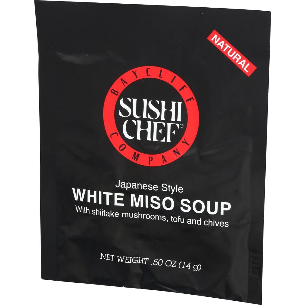 SUSHI CHEF WHITE MISO SOUPSLEEVE, 0.5 OUNCE 12 PER CASE