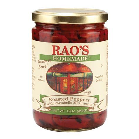 RAO'S 12OZ ROASTED PEPPERS WITH PORTOBELLO MUSHROOMS 