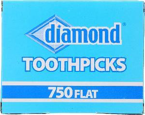 DIAMOND 750ct TOOTHPICKS FLAT