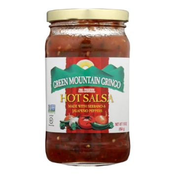 GREEN MOUNTAIN GRINGO - 16oz SALSA, HOT